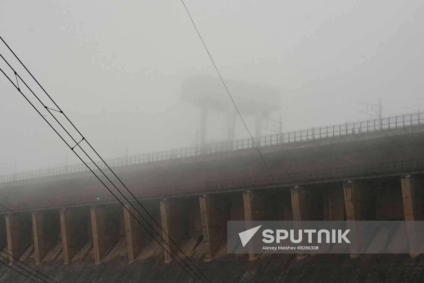 Russia Hydroelectric Power Station