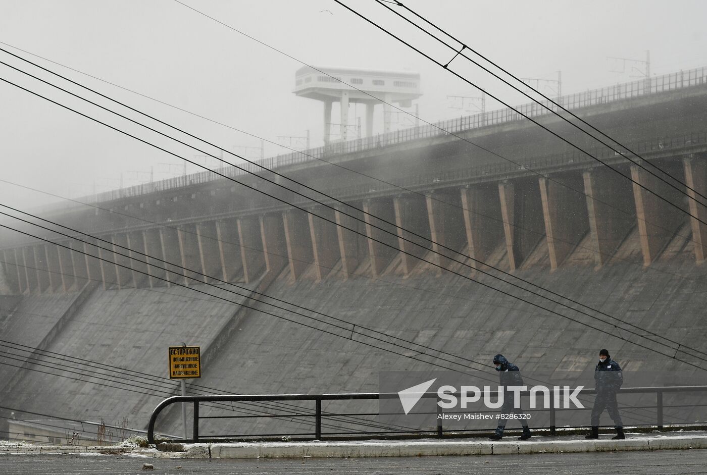 Russia Hydroelectric Power Station