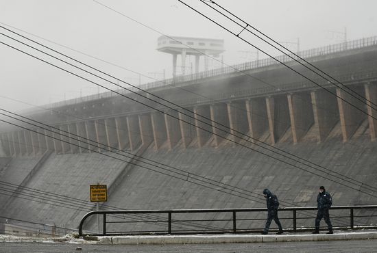 Russia Hydroelectric Power Station