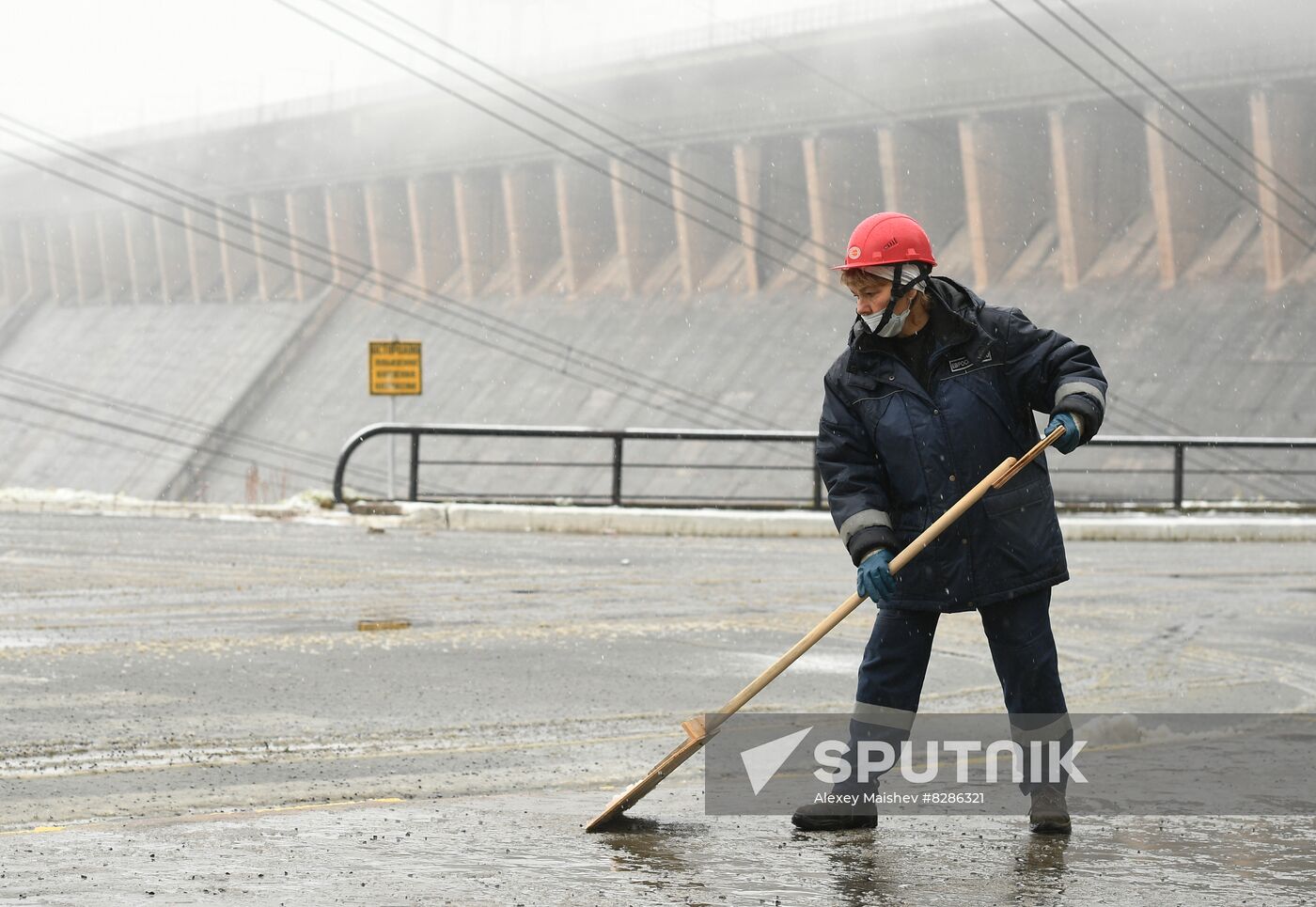 Russia Hydroelectric Power Station