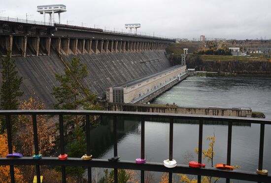 Russia Hydroelectric Power Station