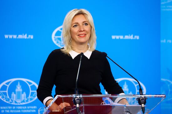 Russia Zakharova Briefing