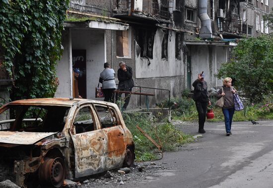 DPR Russia Ukraine Military Operation Daily Life
