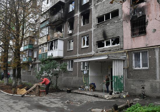 DPR Russia Ukraine Military Operation Daily Life
