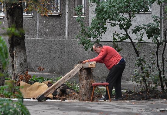 DPR Russia Ukraine Military Operation Daily Life