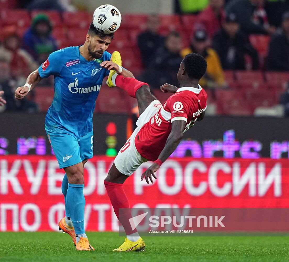 Russia Soccer Cup Spartak - Zenit