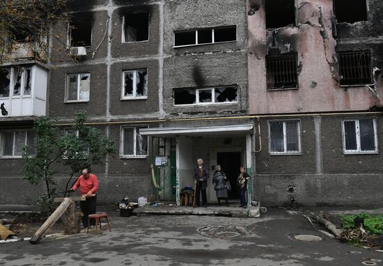 DPR Russia Ukraine Military Operation Daily Life