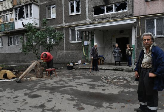 DPR Russia Ukraine Military Operation Daily Life