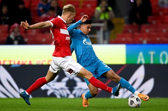 Russia Soccer Cup Spartak - Zenit