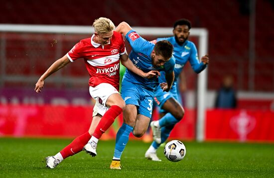 Russia Soccer Cup Spartak - Zenit