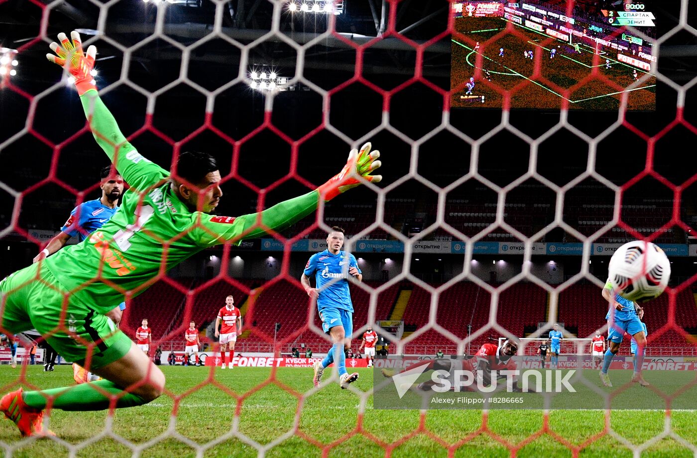 Russia Soccer Cup Spartak - Zenit