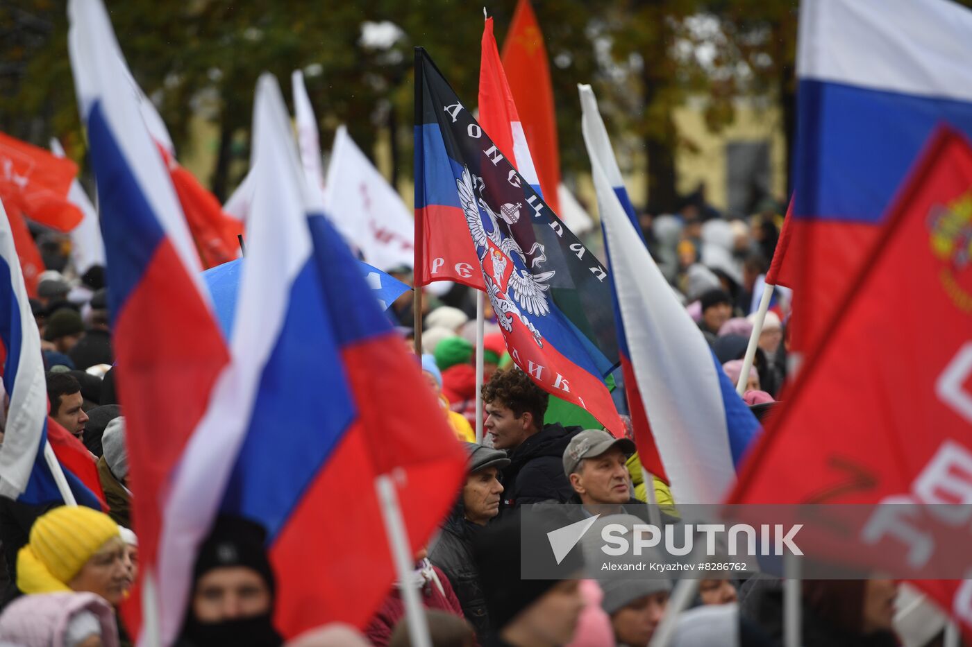 Russia New Territories Accession Celebrations Regions