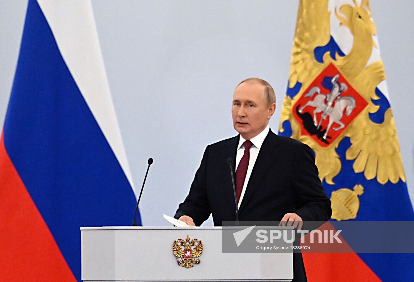 Russia Putin New Territories Accession