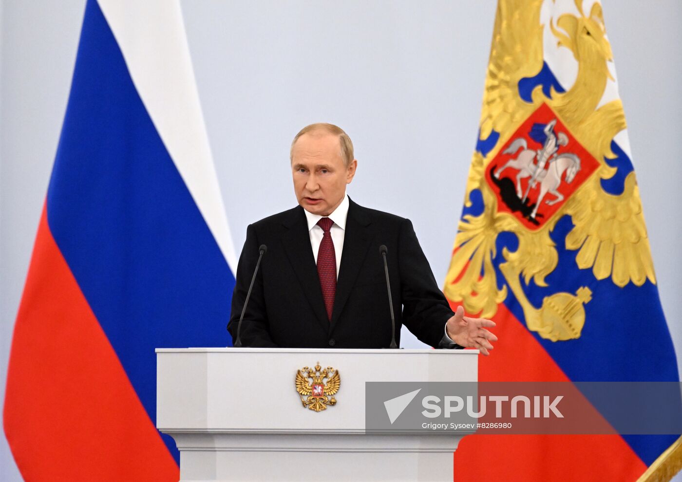 Russia Putin New Territories Accession