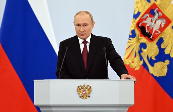 Russia Putin New Territories Accession