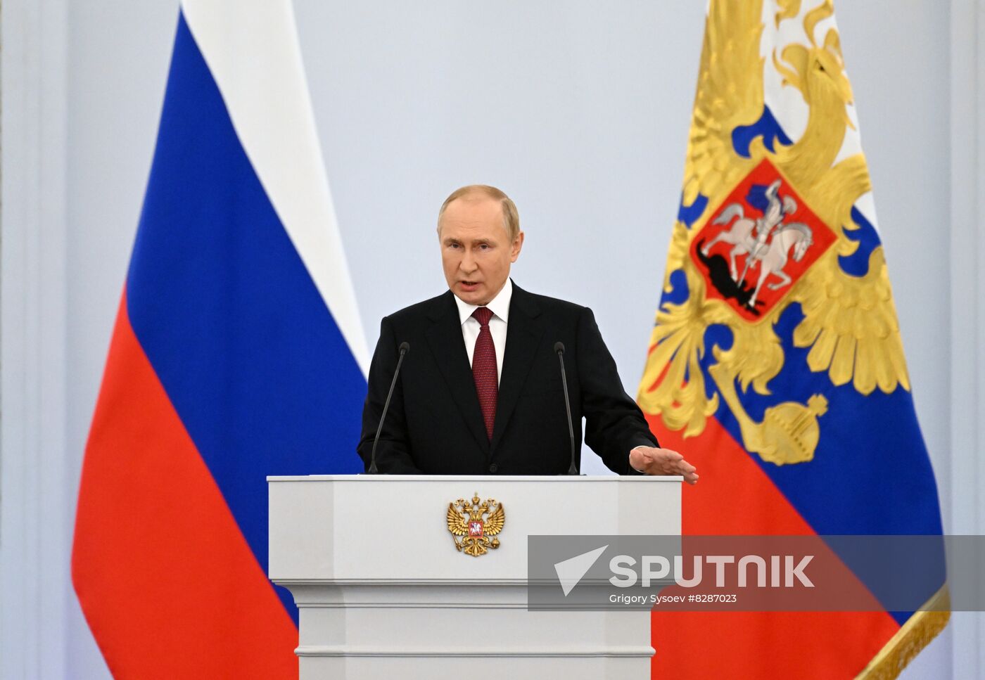 Russia Putin New Territories Accession