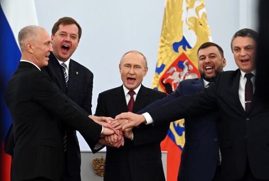 Russia Putin New Territories Accession