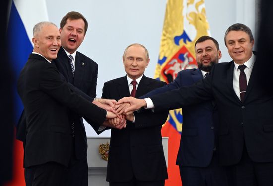 Russia Putin New Territories Accession