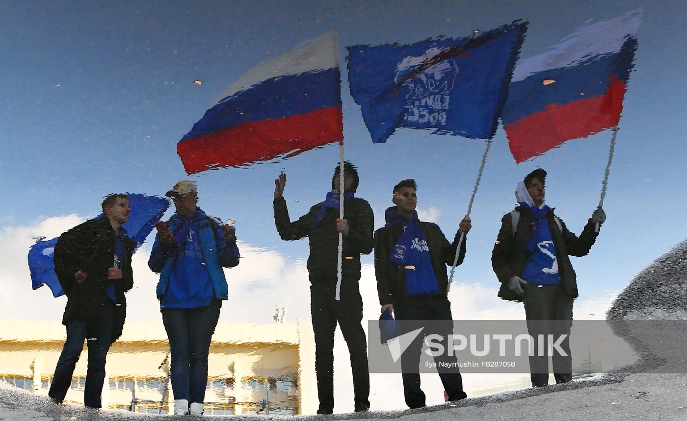 Russia New Territories Accession Celebrations Regions