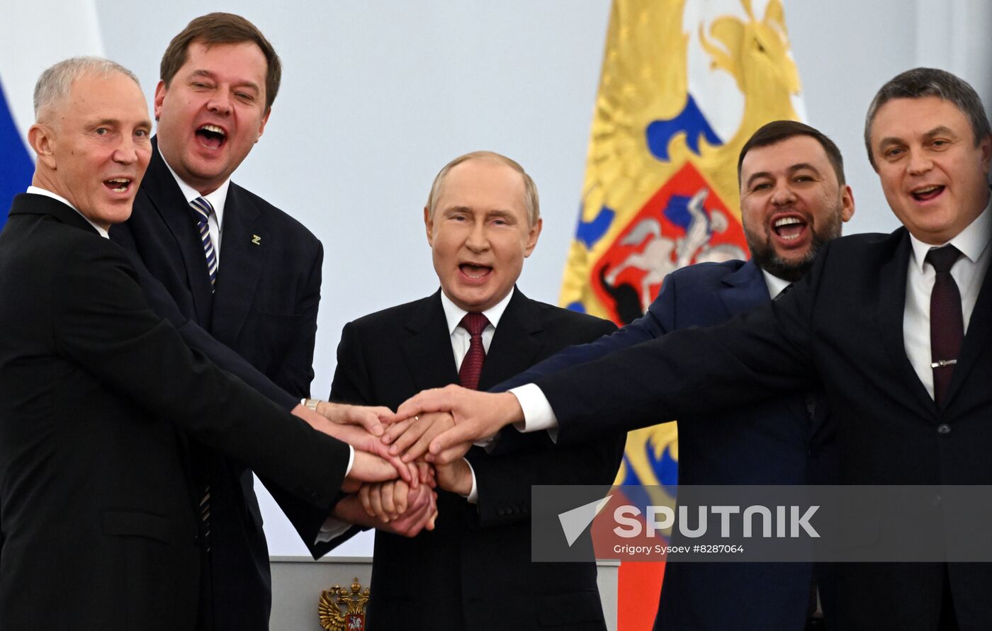 Russia Putin New Territories Accession