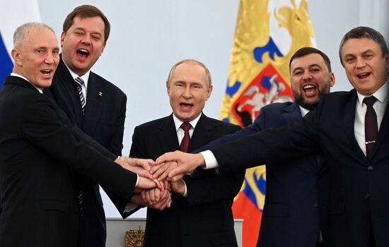 Russia Putin New Territories Accession