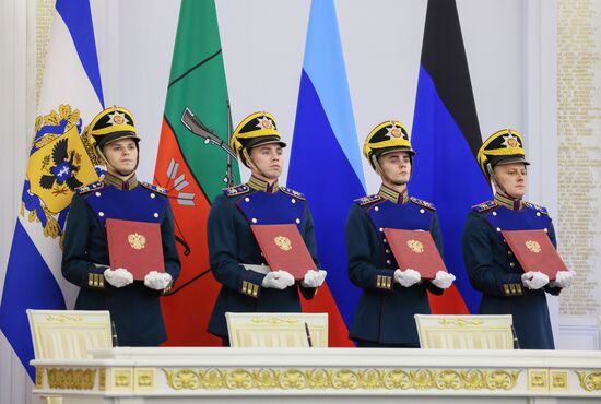 Russia Putin New Territories Accession