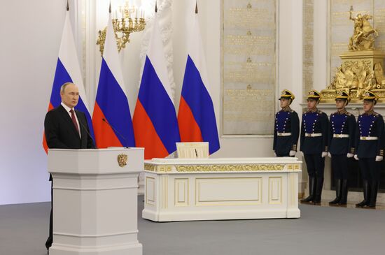 Russia Putin New Territories Accession