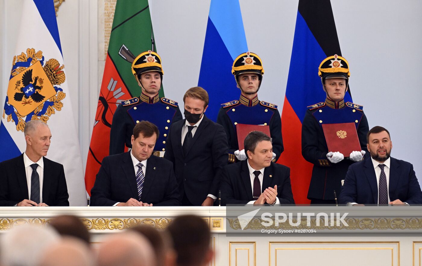 Russia Putin New Territories Accession