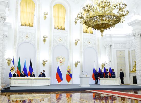 Russia Putin New Territories Accession