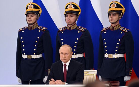 Russia Putin New Territories Accession