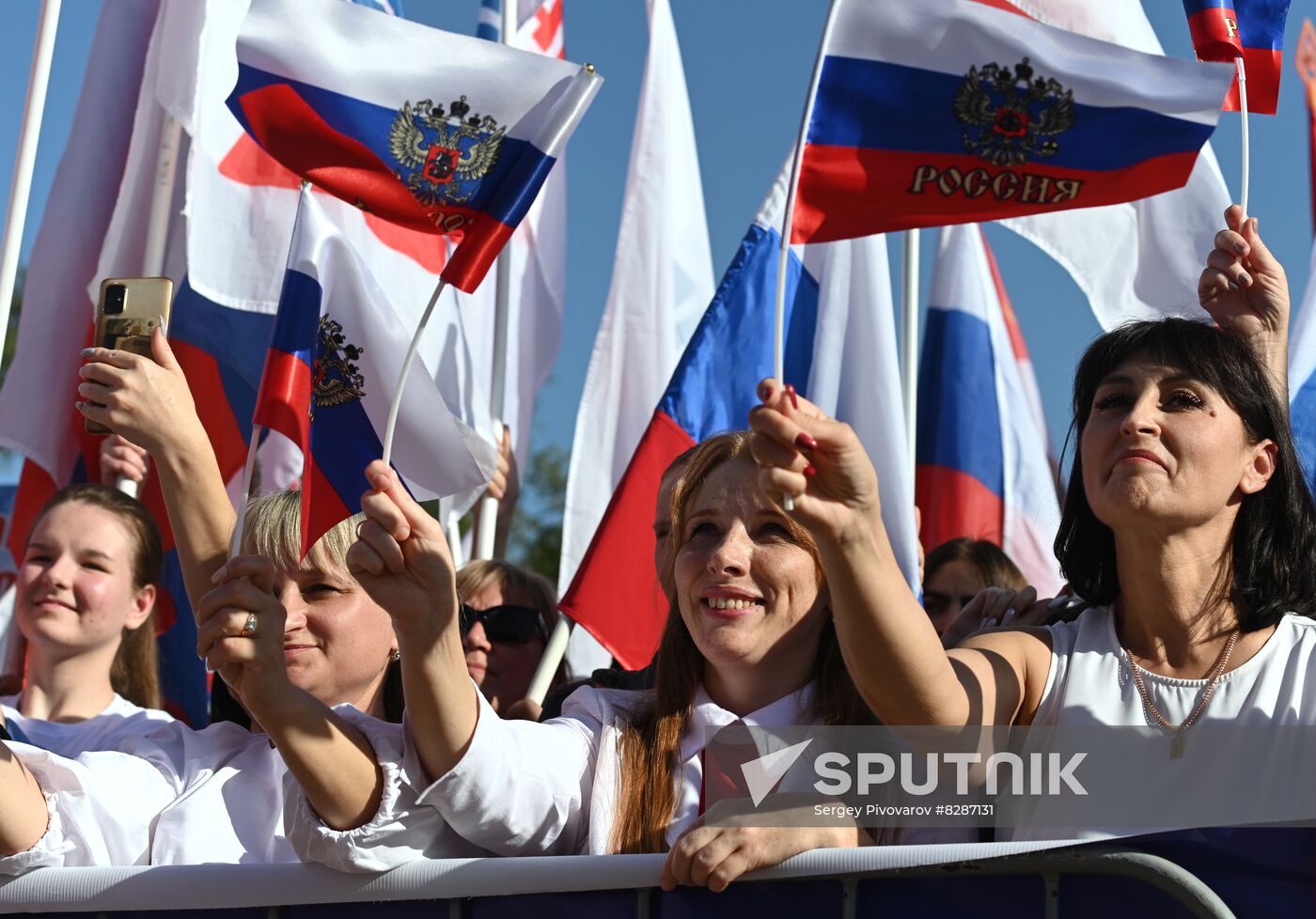 Russia New Territories Accession Celebrations Regions
