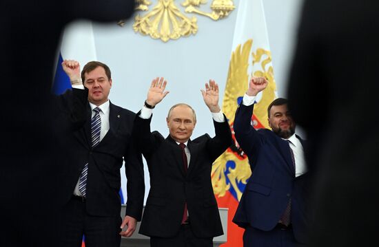 Russia Putin New Territories Accession