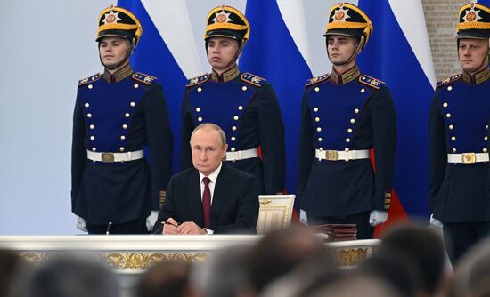 Russia Putin New Territories Accession