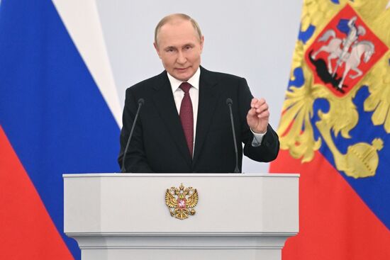 Russia Putin New Territories Accession