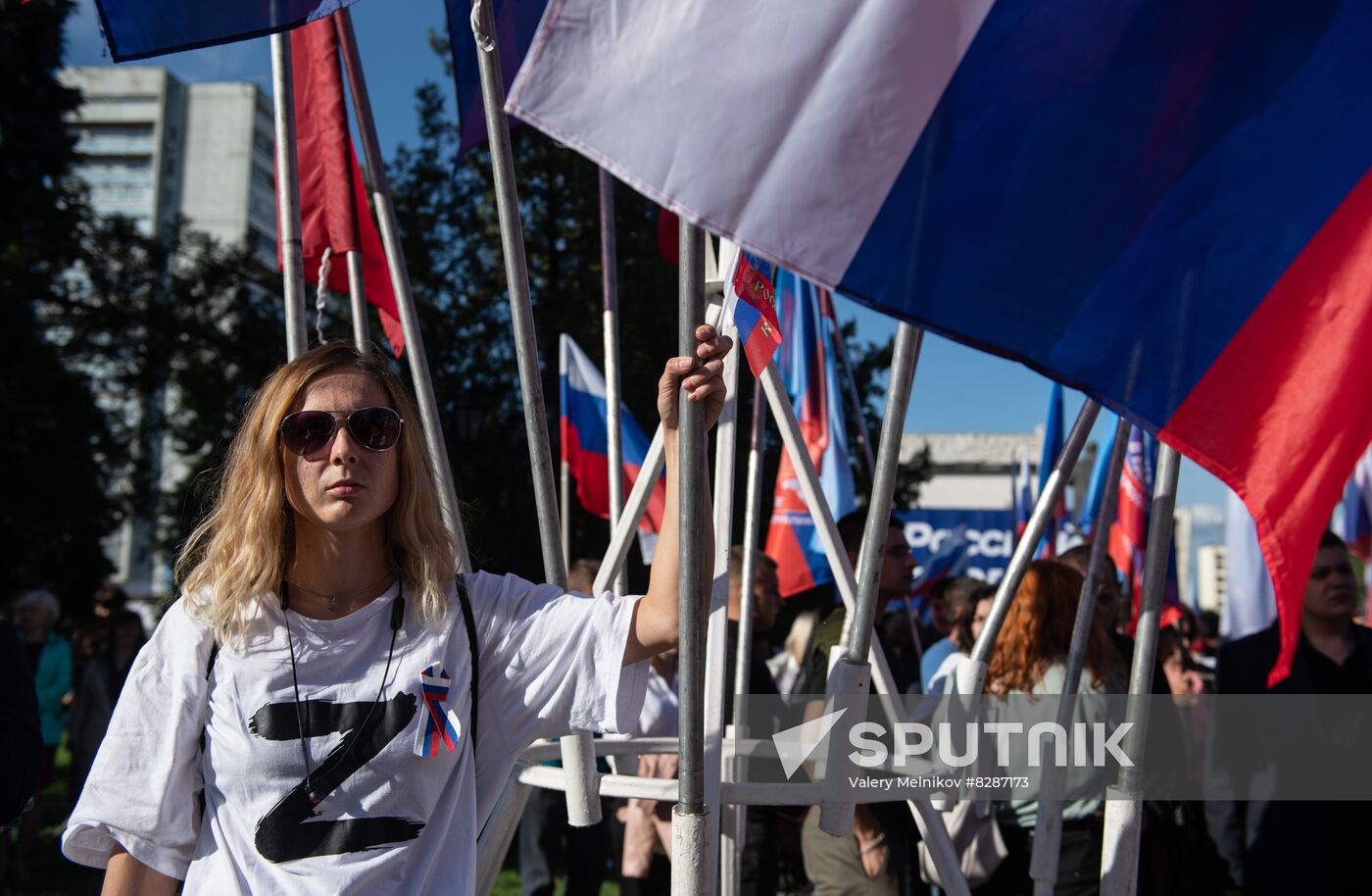 DPR LPR Russia Accession Celebrations