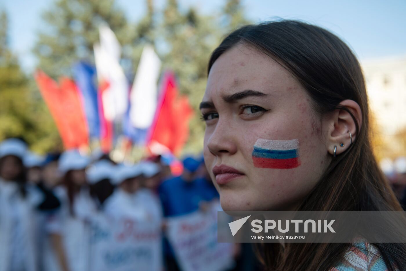 DPR LPR Russia Accession Celebrations