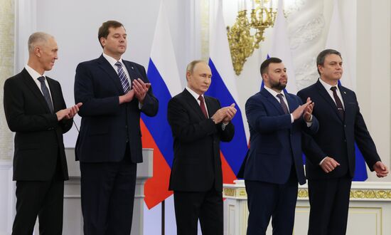 Russia Putin New Territories Accession