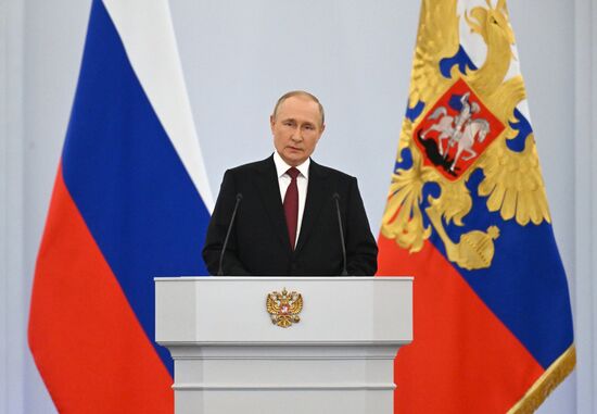 Russia Putin New Territories Accession