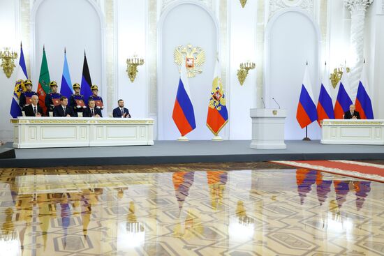 Russia Putin New Territories Accession