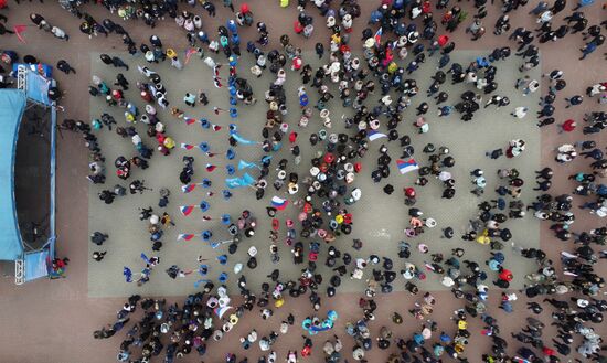 Russia New Territories Accession Celebrations Regions