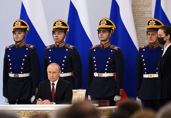 Russia Putin New Territories Accession