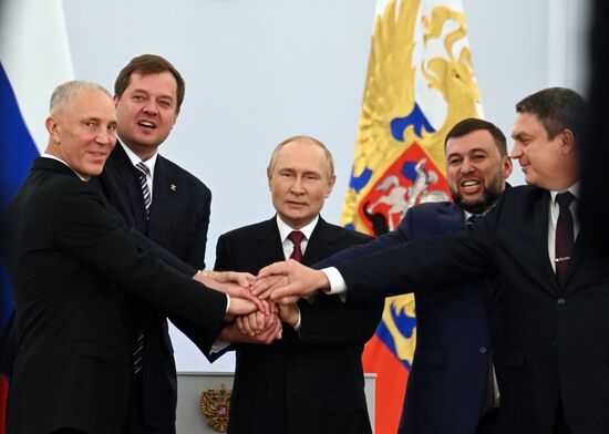 Russia Putin New Territories Accession