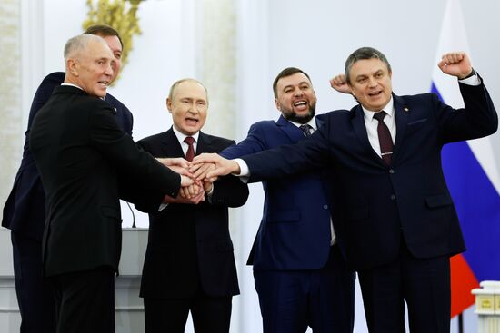 Russia Putin New Territories Accession