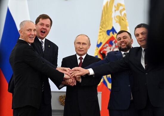 Russia Putin New Territories Accession