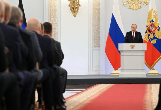 Russia Putin New Territories Accession