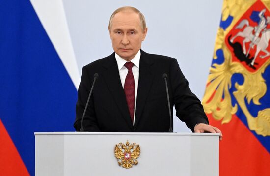Russia Putin New Territories Accession