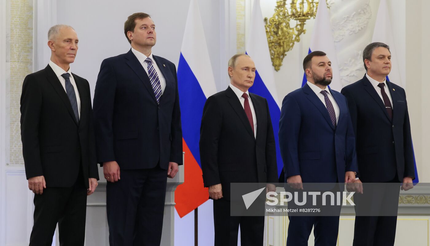 Russia Putin New Territories Accession