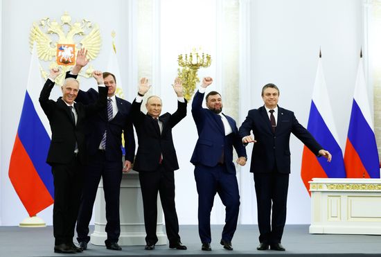 Russia Putin New Territories Accession