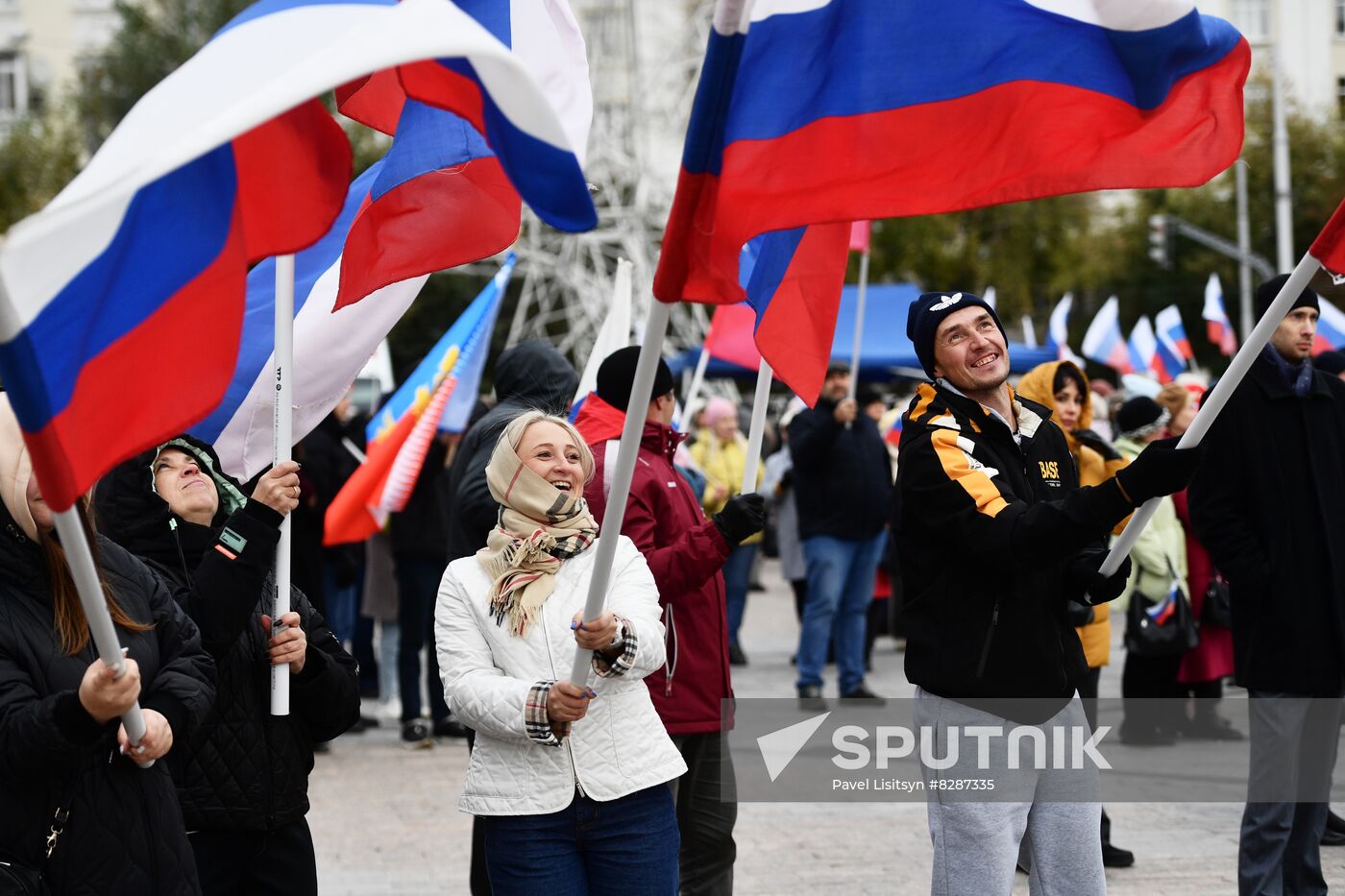 Russia New Territories Accession Celebrations Regions