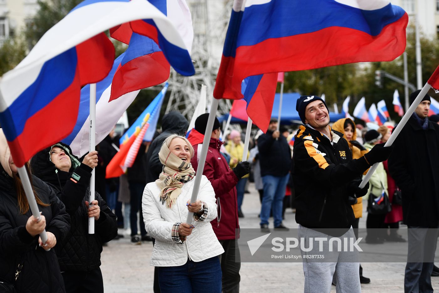 Russia New Territories Accession Celebrations Regions